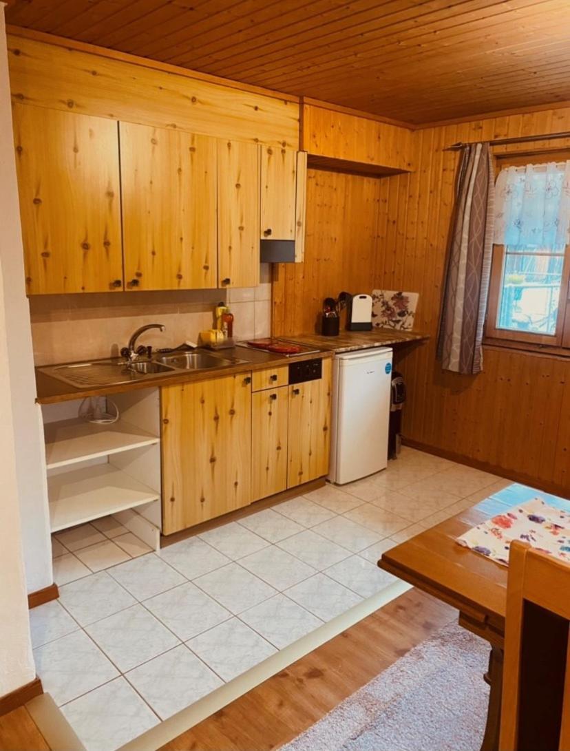 Guenstig Und Einfaches Studio Auf Dem Bauernhof Zuoz Ngoại thất bức ảnh